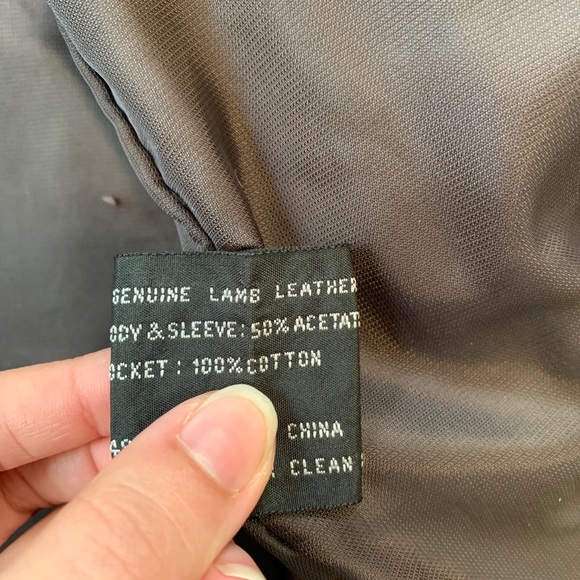 Couture vintage leather jacket - Picture 4 of 4